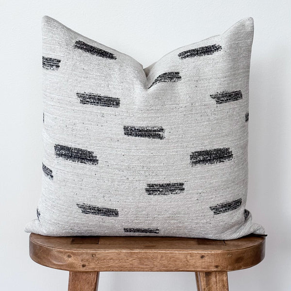 Abstract Black and White Pillow Cover | Sonny