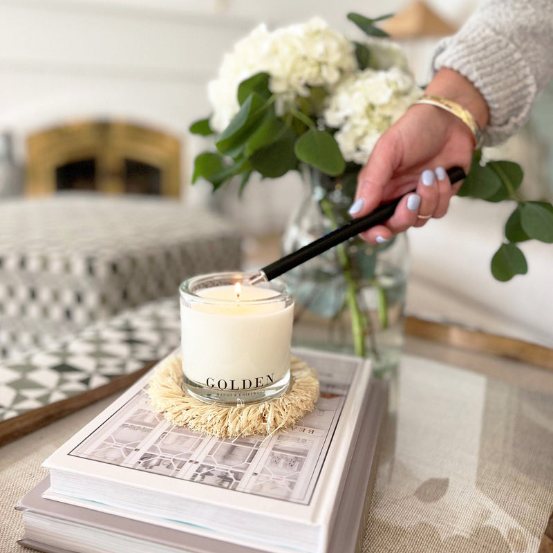 Amour | Amber + Rose Coconut Wax Candle