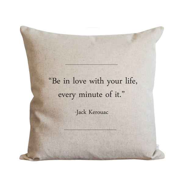 Book Collection_Jack Kerouac Pillow Cover.