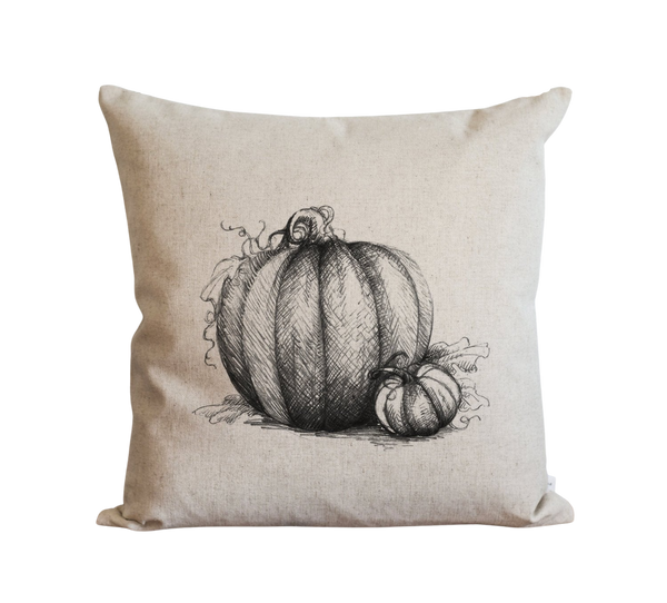 White best sale pumpkin pillows