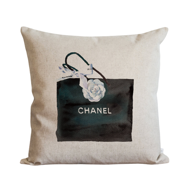 Chanel throw discount pillow cover