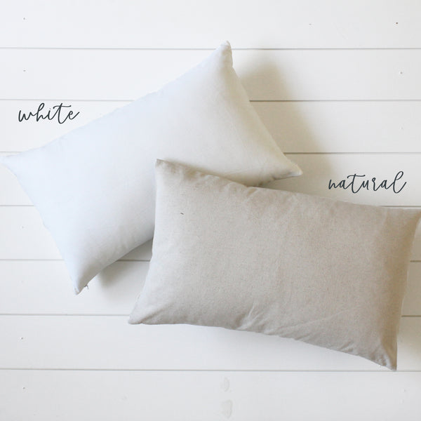 Round Monogram Pillow Cover