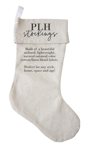 Personalized Christmas Stocking With Tassel – Porter Lane Home