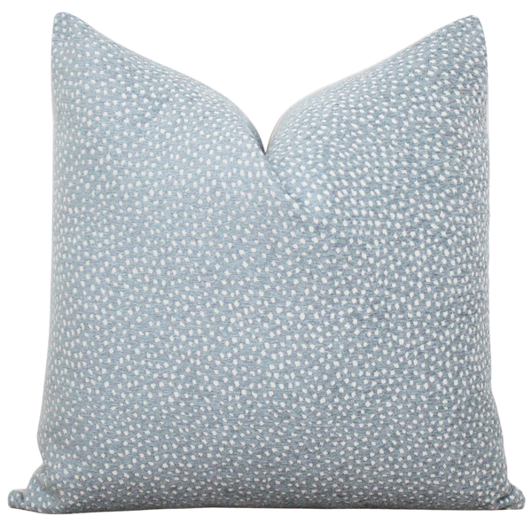 Blue Dot Pillow Cover Sky Porter Lane Home