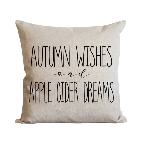 Autumn Wishes Pillow Cover. – Porter Lane Home
