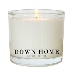 Down Home | Saffron & Vetiver Coconut Wax Candle