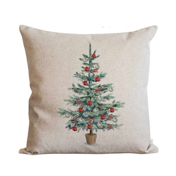 Christmas Tree Pillow Cover. Porter Lane Home