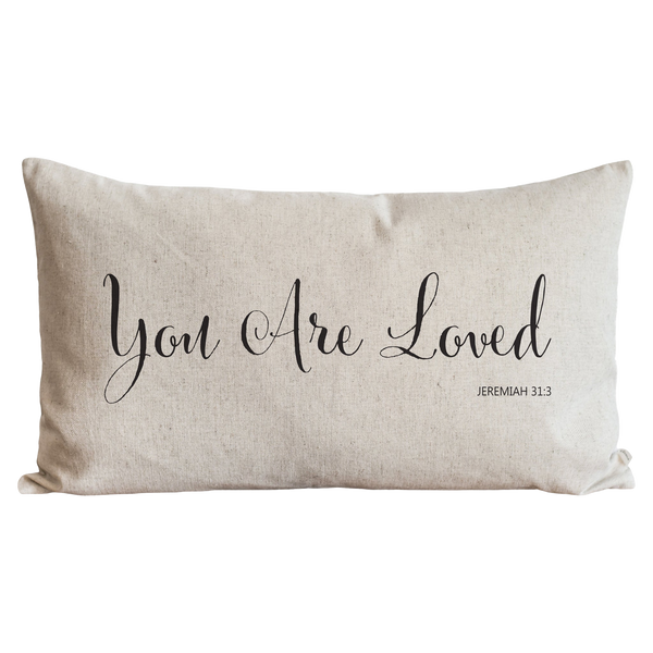 You Are Loved Pillow Cover