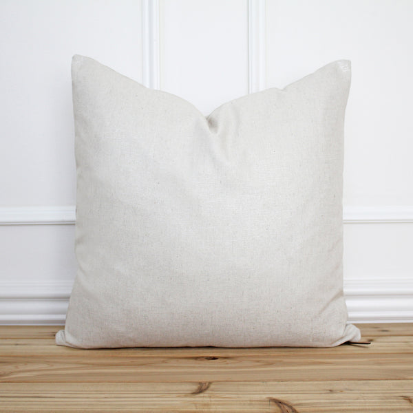 Neutral Shimmer Pillow Cover | Daisy