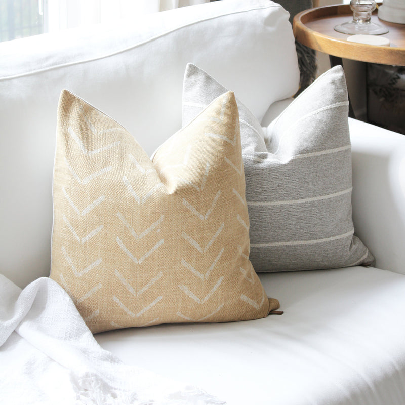 Mud Cloth Inspired Pillow Cover | Hadley