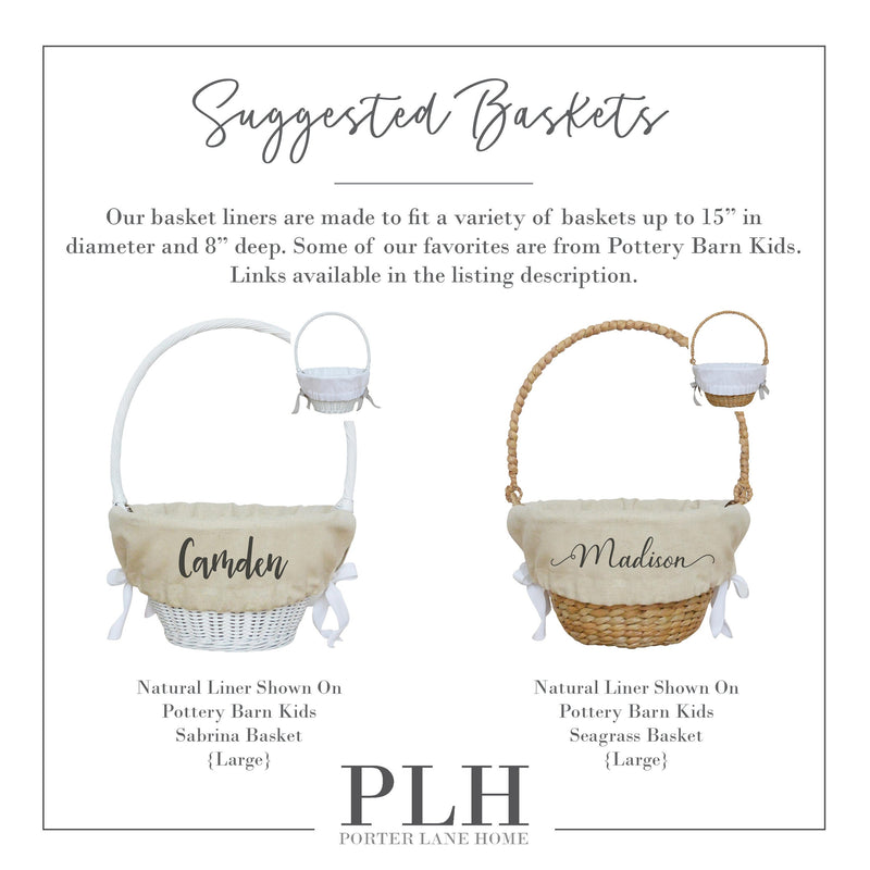 Peter Rabbit Personalized Easter Basket Liner • Custom Easter Basket Liner • Monogram • Easter Basket Liner for Boy or Girl | Peter Rabbit