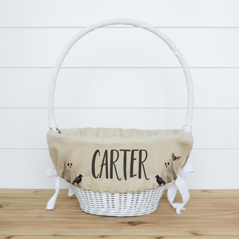 Custom Halloween Basket Liner
