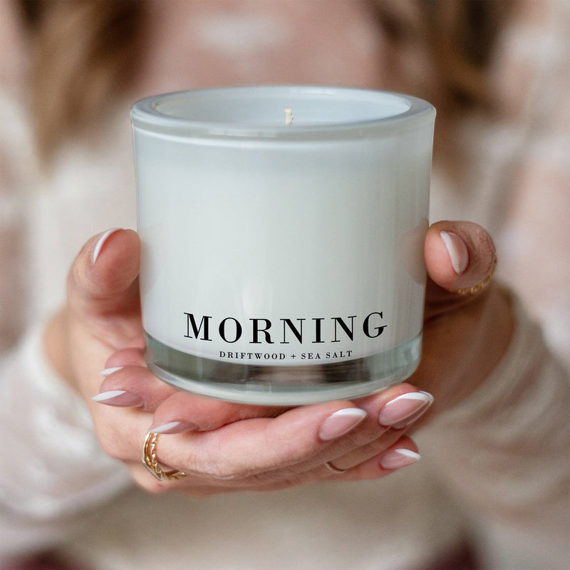 MORNING | Driftwood + Sea Salt Candle