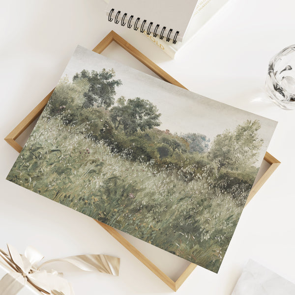 In The Field Art Print