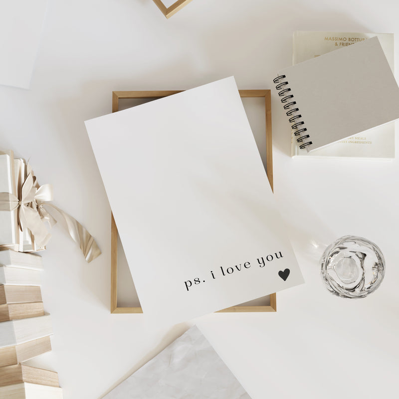 PS I Love You Art Print