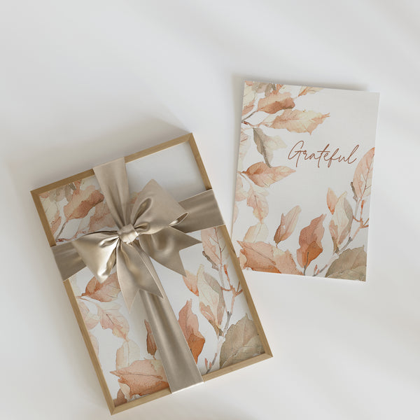 Grateful Leaves Art Print