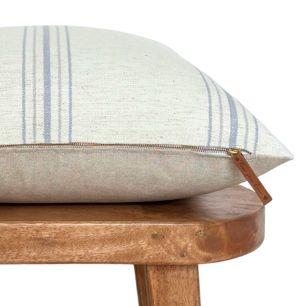 Blue Coastal Stripe Pillow Cover | Berken