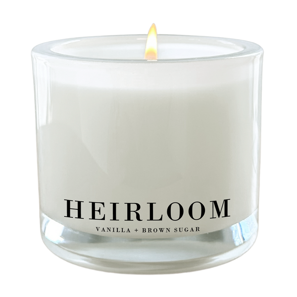 Heirloom | Vanilla + Brown Sugar Coconut Wax Candle