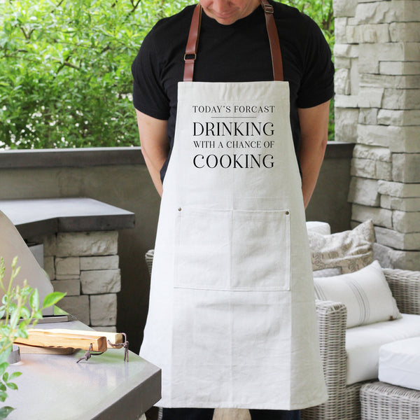 Todays Forcast Chef Apron
