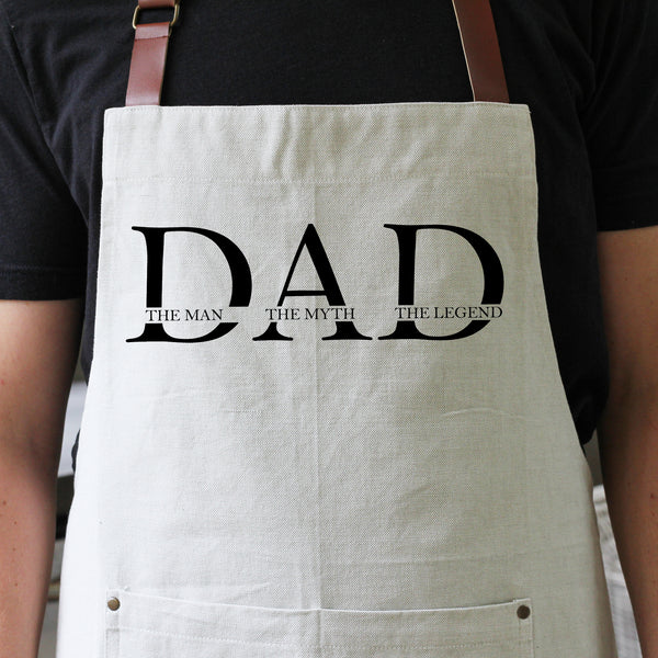 Dad | The Man. The Myth. The Legend Chef Apron