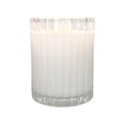 Golden | Mango + Driftwood Fluted Coconut Wax Candle