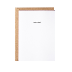 Thankful. Greeting Card