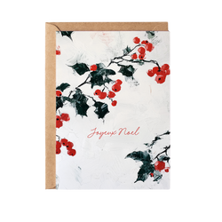Joyeux Noel Greeting Card