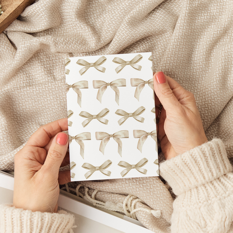 Bows Greeting Card