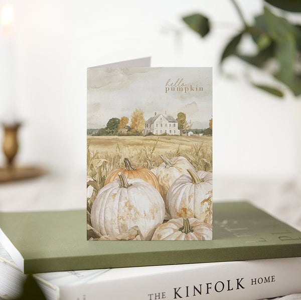 Hello Pumpkin Greeting Card