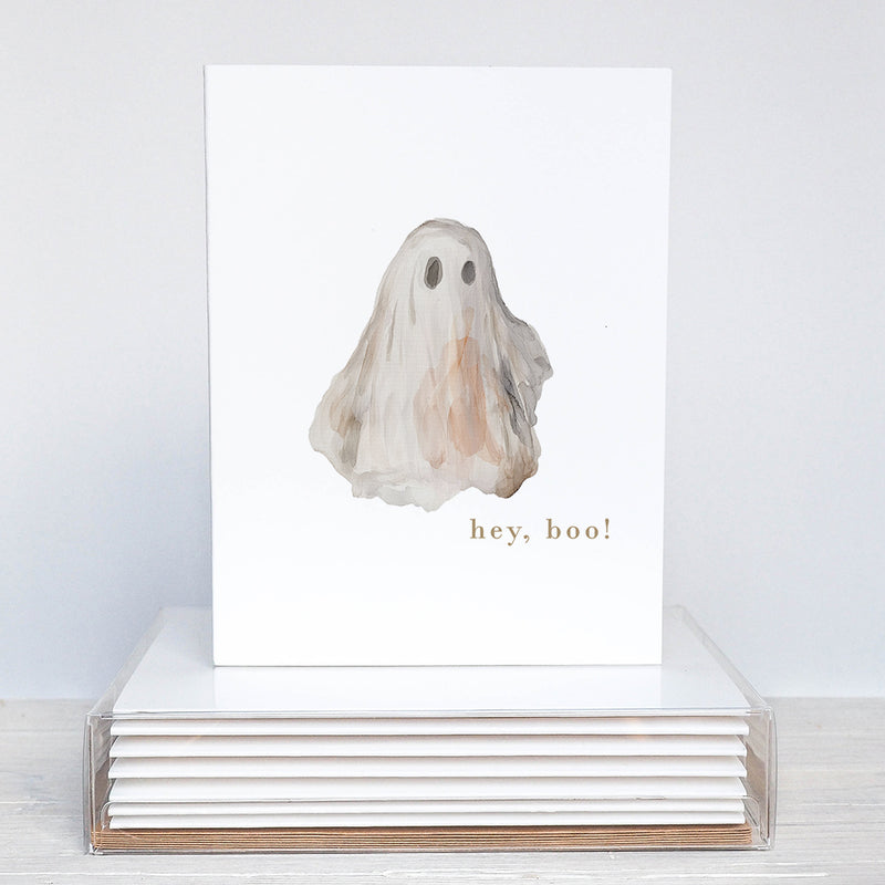 Hey Boo Greeting Card