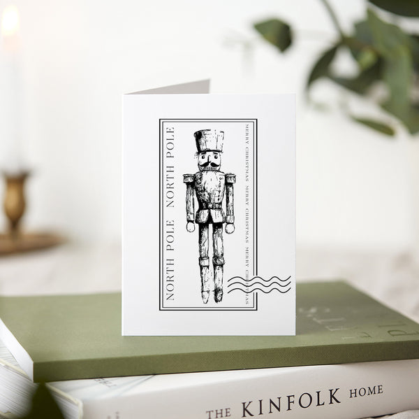 North Pole Nutcracker Greeting Card