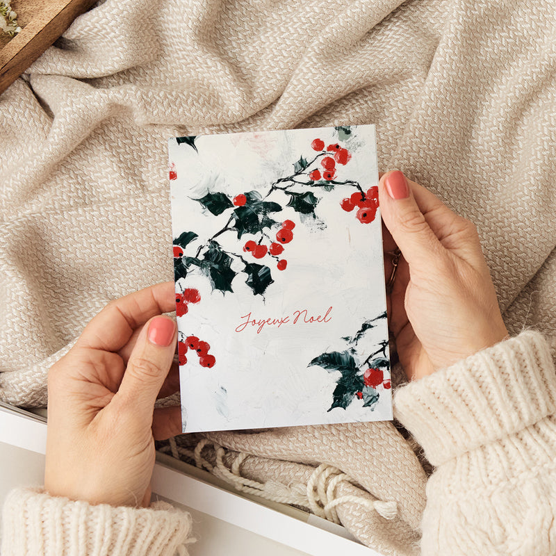 Joyeux Noel Greeting Card