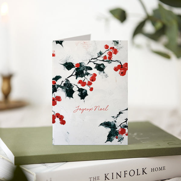 Joyeux Noel Greeting Card