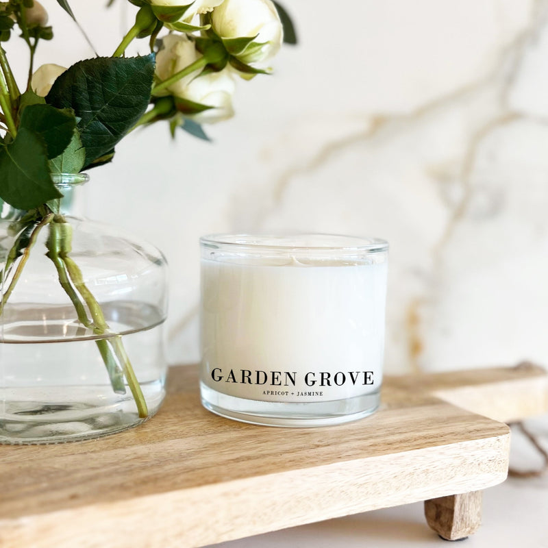 Garden Grove | Apricot + Jasmine Coconut Wax Candle