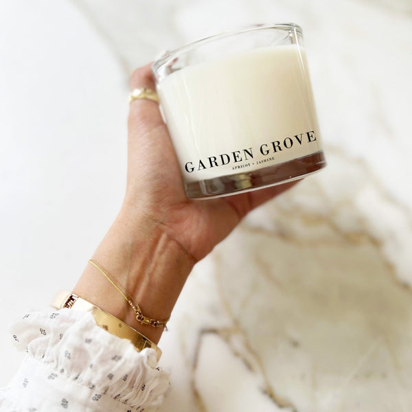 Garden Grove | Apricot + Jasmine Coconut Wax Candle