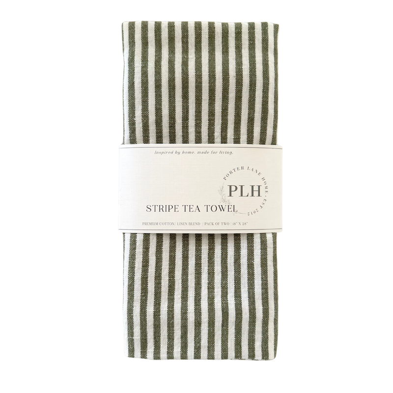 Stripe Tea Towel Set