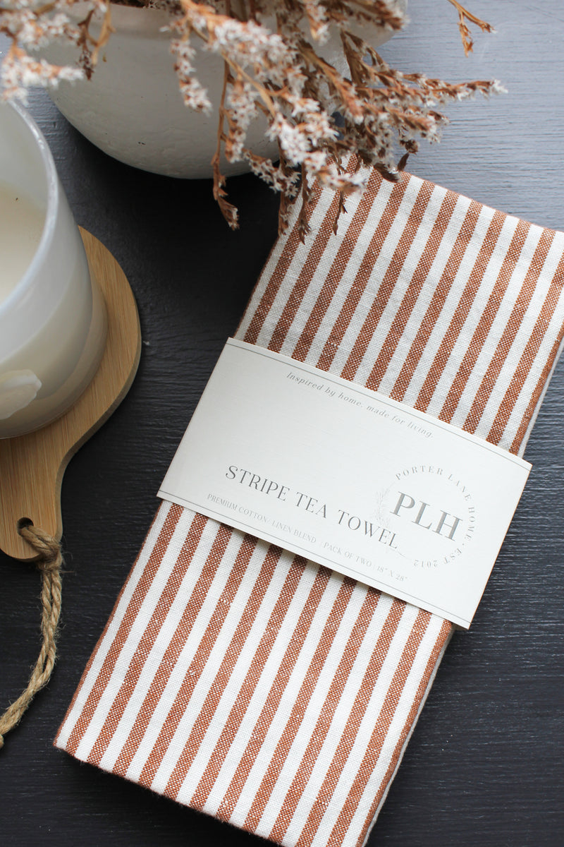 Stripe Tea Towel Set