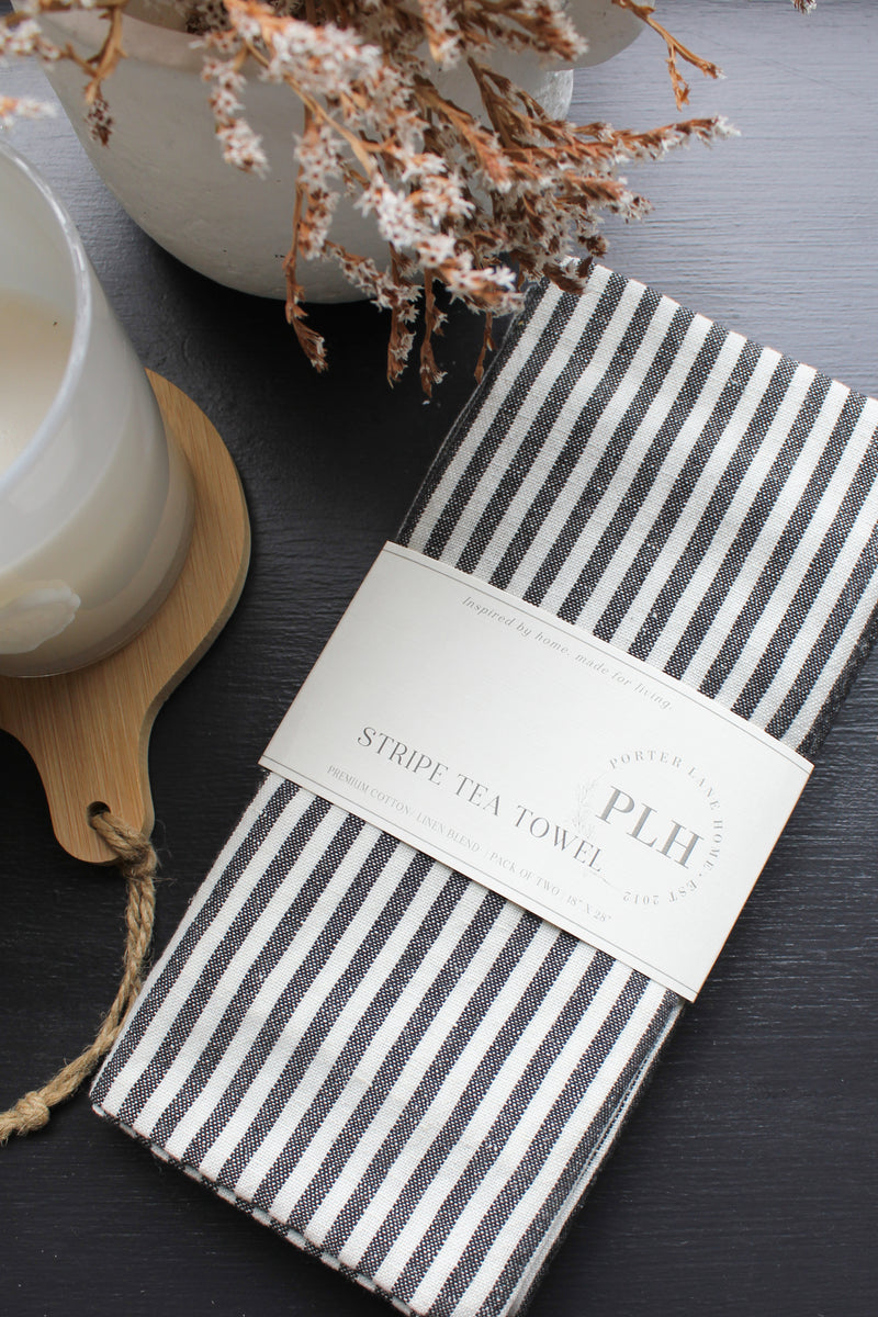 Stripe Tea Towel Set