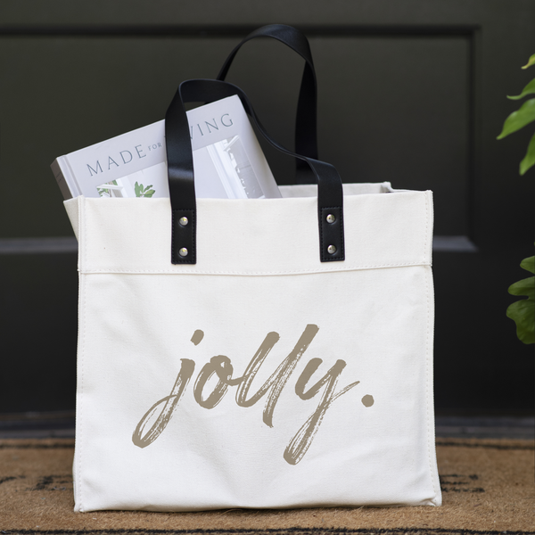 Jolly {Tan} Market Tote