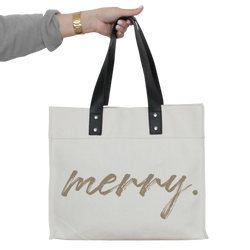 Merry {Tan} Market Tote