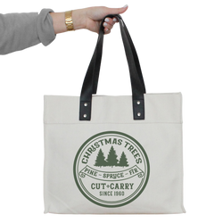 Christmas Trees Market Tote