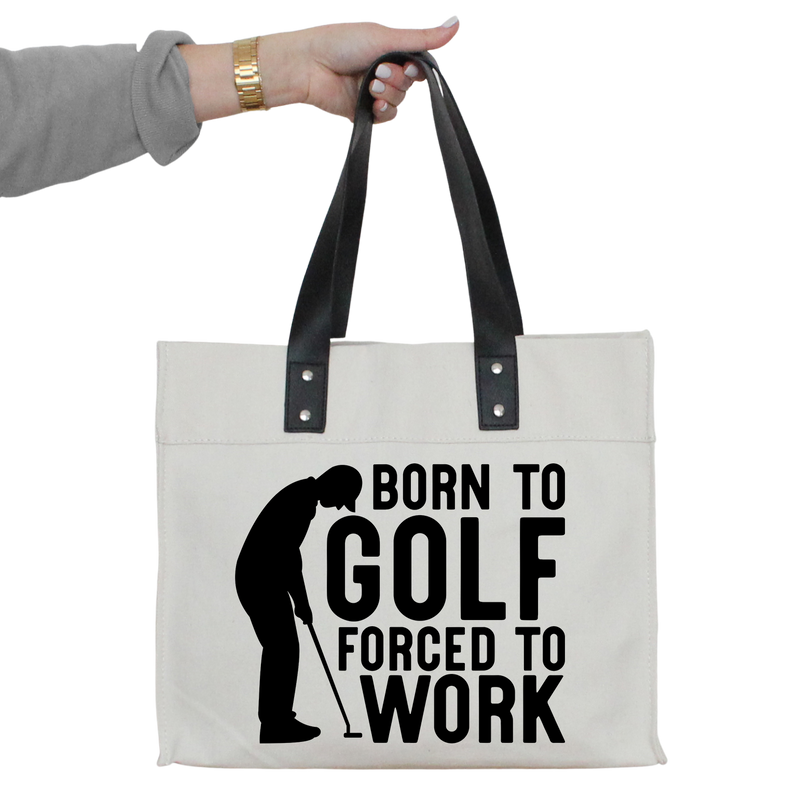 Born to Golf Market Tote
