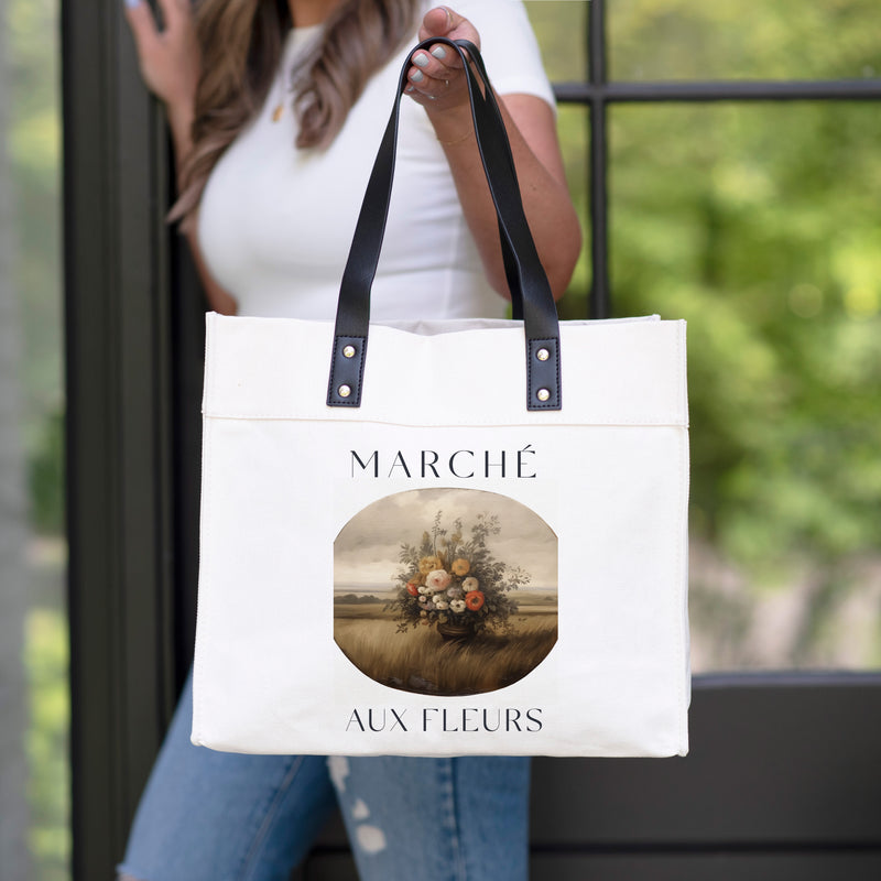 Marche Aux Fleurs Market Tote