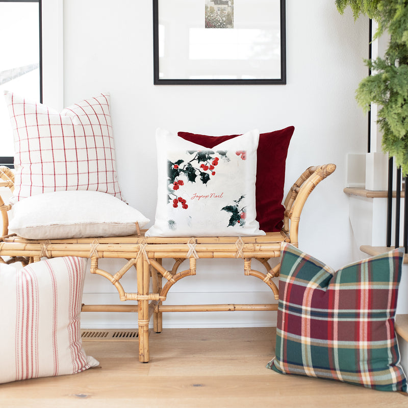 Joyeux Noel Pillow Cover