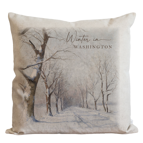 Custom Winter In… Pillow Cover