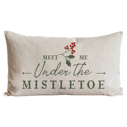 Mistletoe Pillow Cover
