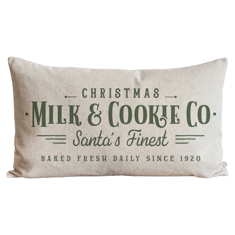 Milk & Cookies Pillow Cover