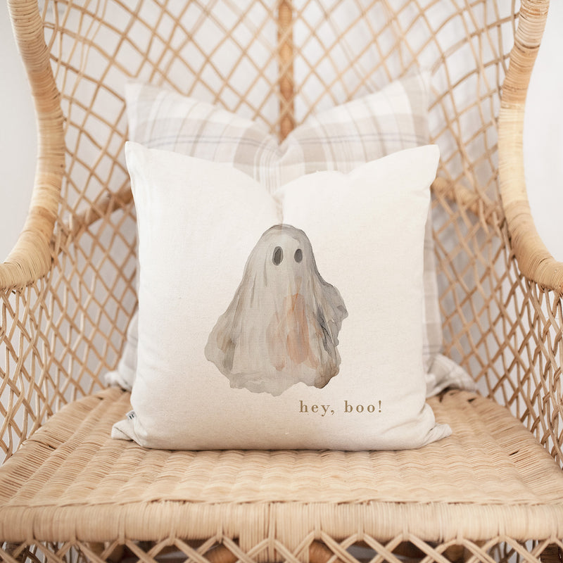Hey Boo Pillow Cover
