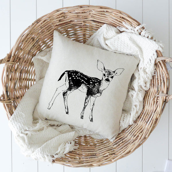 Fawn Pillow Cover