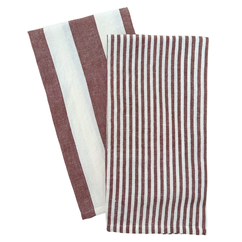 Stripe Tea Towel Set
